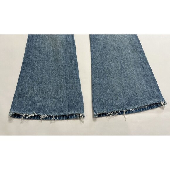 Etica Atlanta Mid Rise Flare Jeans in Peachtree - Picture 5 of 6